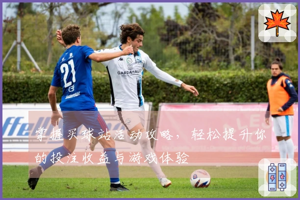 掌握买球站活动攻略，轻松提升你的投注收益与游戏体验